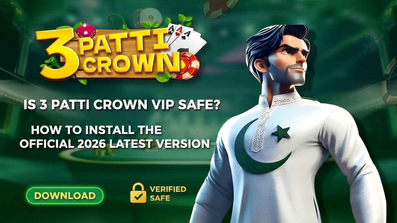 Is 3 Patti Crown VIP Safe? How to Install the Official 2026 Latest Version