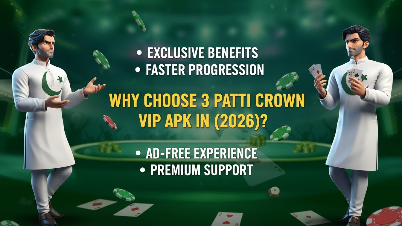 Why Choose 3 Patti Crown VIP 2026 Edition