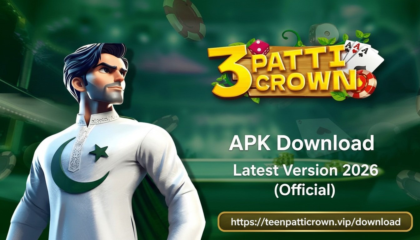 3 Patti Crown APK Official Banner 2026